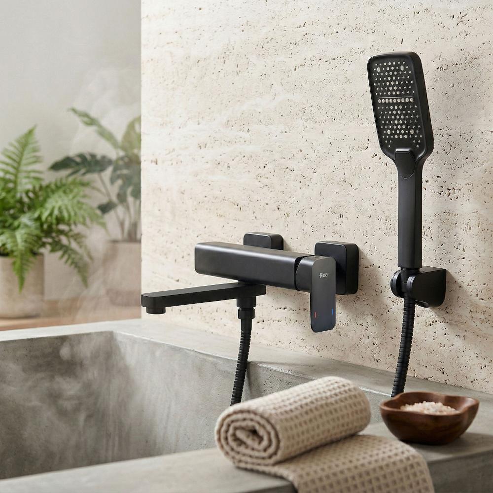 Змішувач для ванни Rea Arlo Black