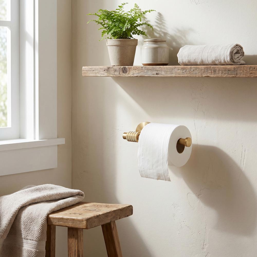 Toiletpapierhouder 29105 Rivo Brush Gold