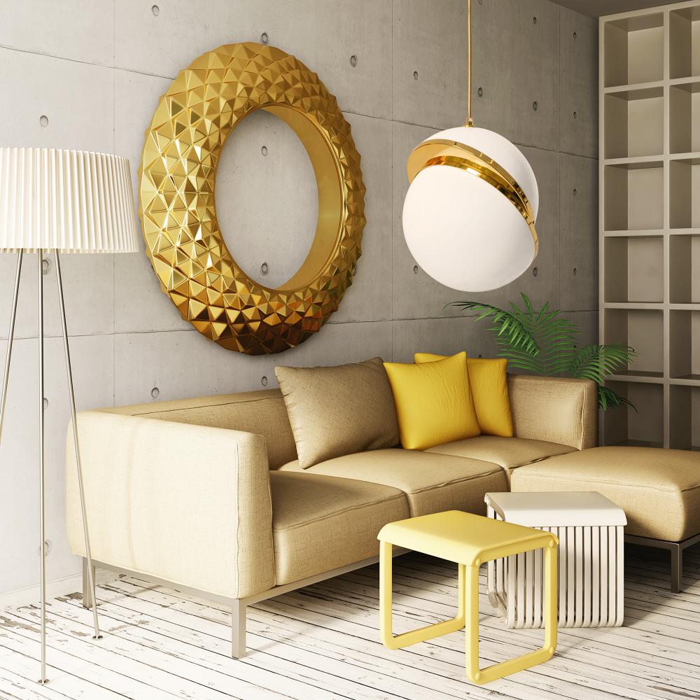 Hängelampe gold APP481-1CP