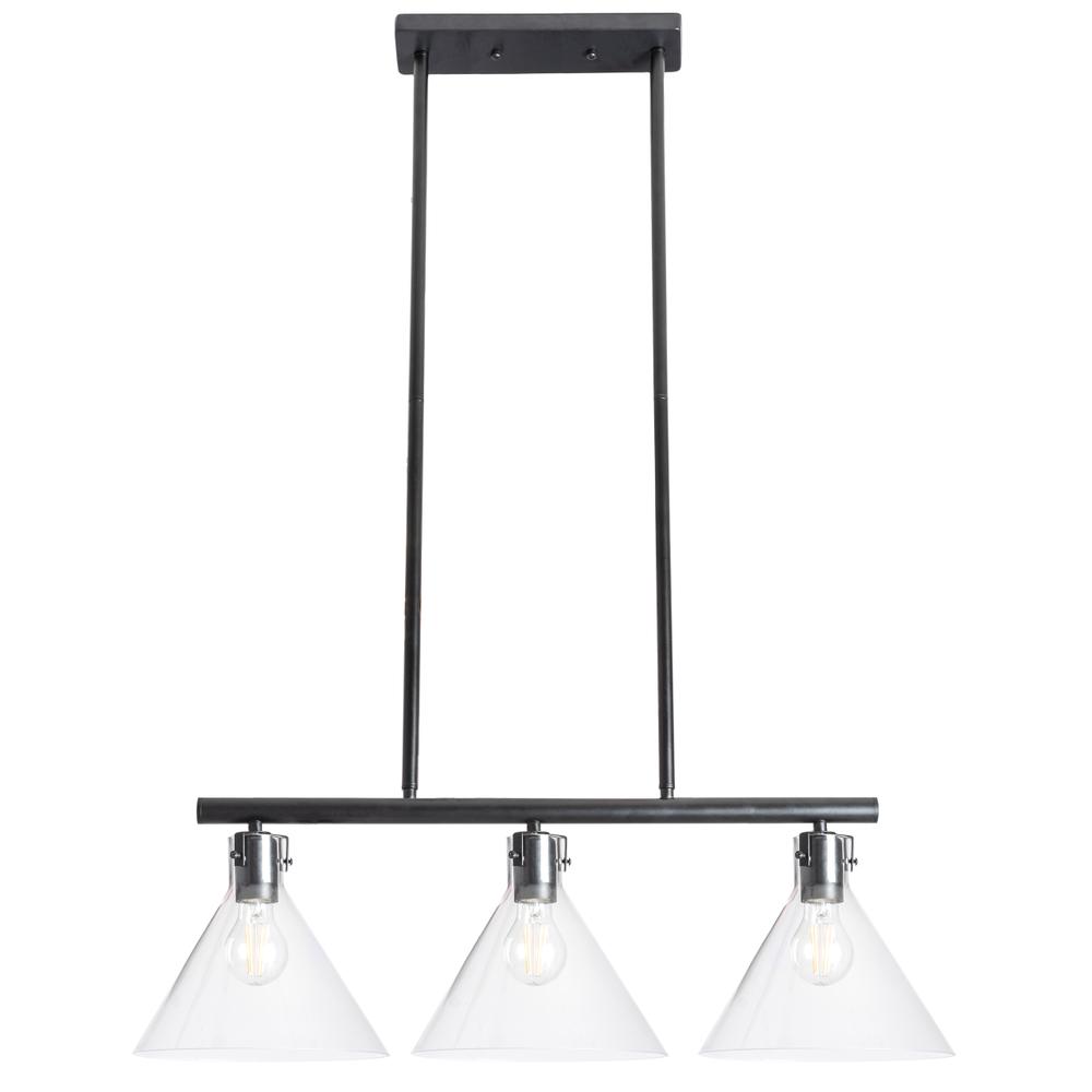 Deckenlampe Glas Metall APP318-3CP