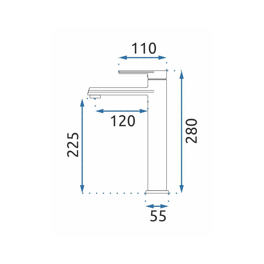 LED valgustatud täht 23cm