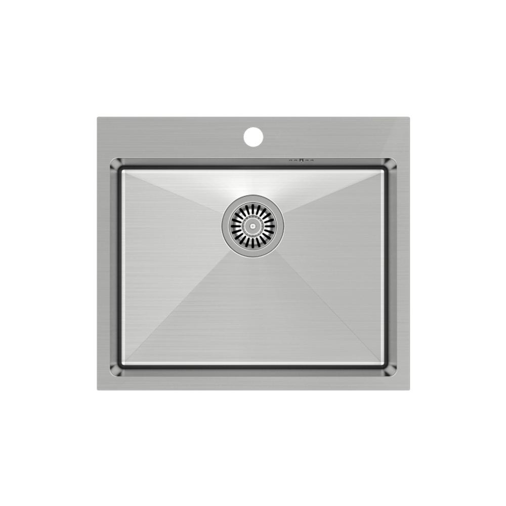 RUSSEL 110 teräsallas, harjattua nikkeliä