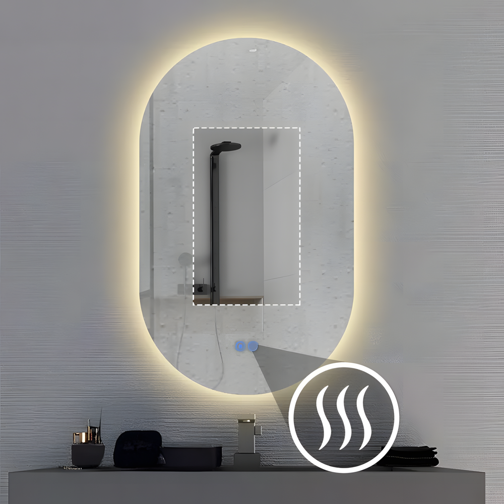 Mirror LED 50x80cm S027