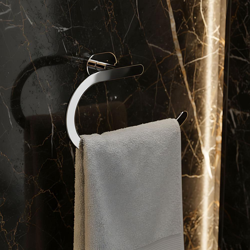 Bathroom hanger Ring 110 Til Chrome