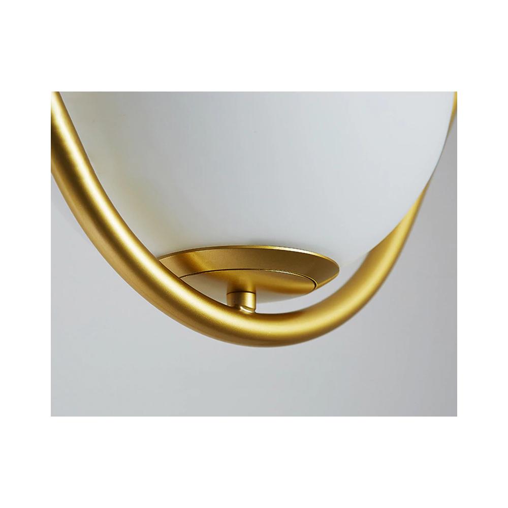 Hängelampe Gold Glas APP689-1CP