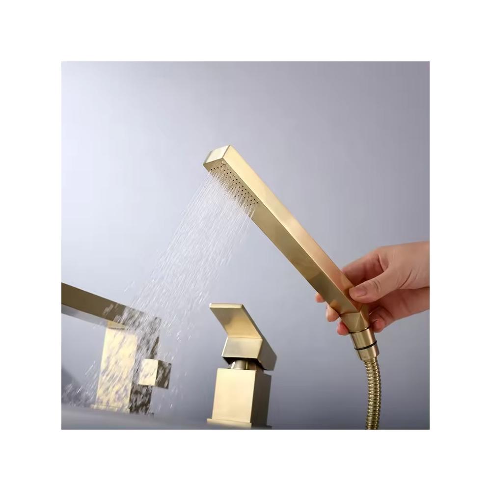 Wannenarmatur Rea Glen Gold 3-elem.