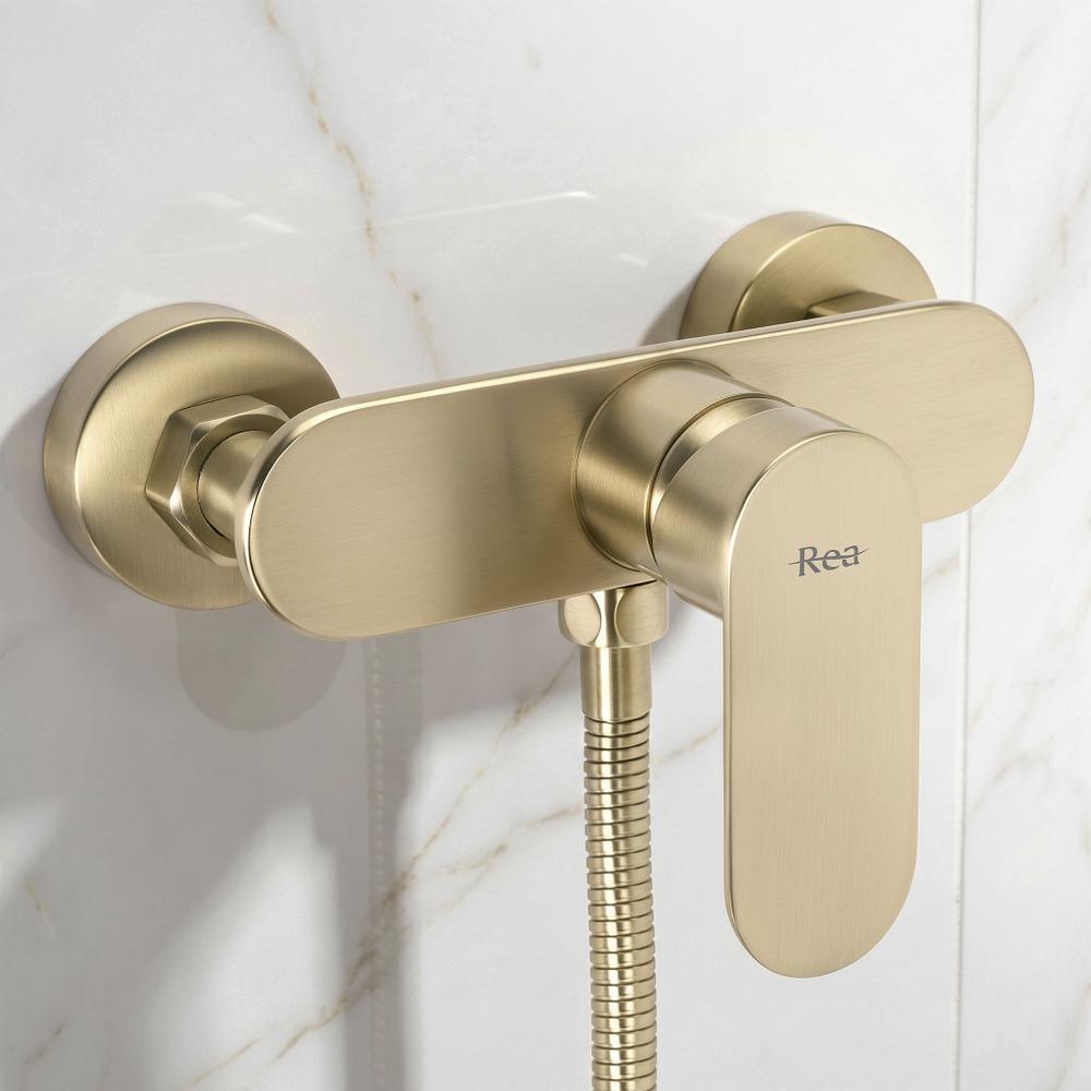 Douchemengkraan Rea DROP Brush Gold