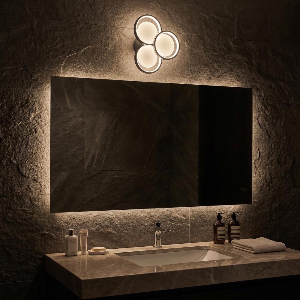 Lampa ścienna kinkiet LED APP1919-W Czarna