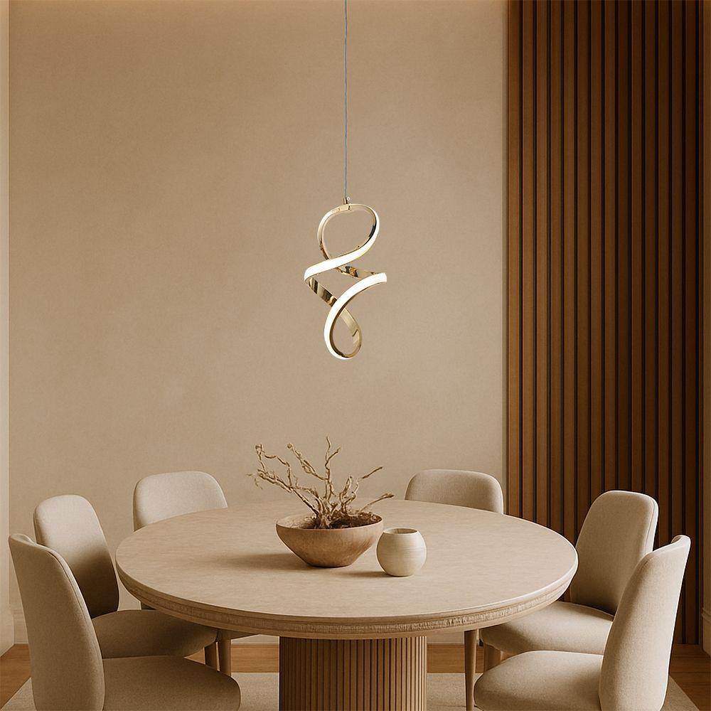 LED-Hängeleuchte G074-1CP Gold