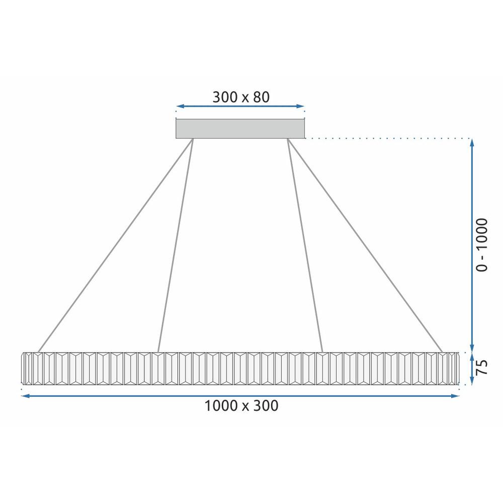 Lampe LED APP1508-CP BRUSH GOLD
