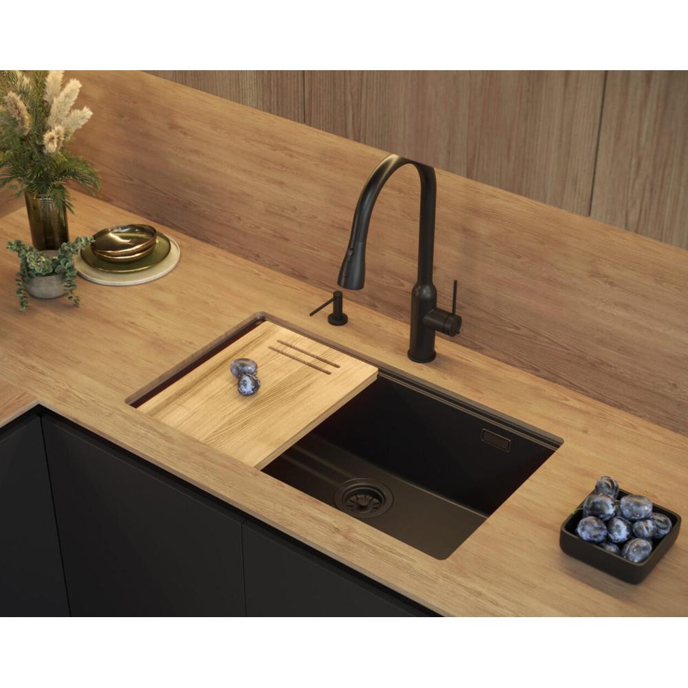 Granite sink Logan 110 Grey Metallic