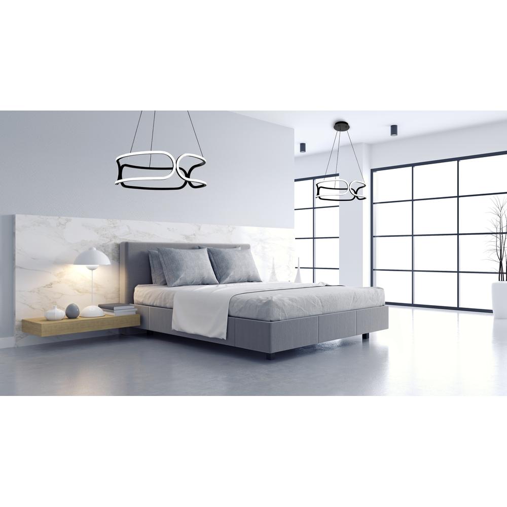 Deckenleuchte LED APP790-CP TRIO BLACK