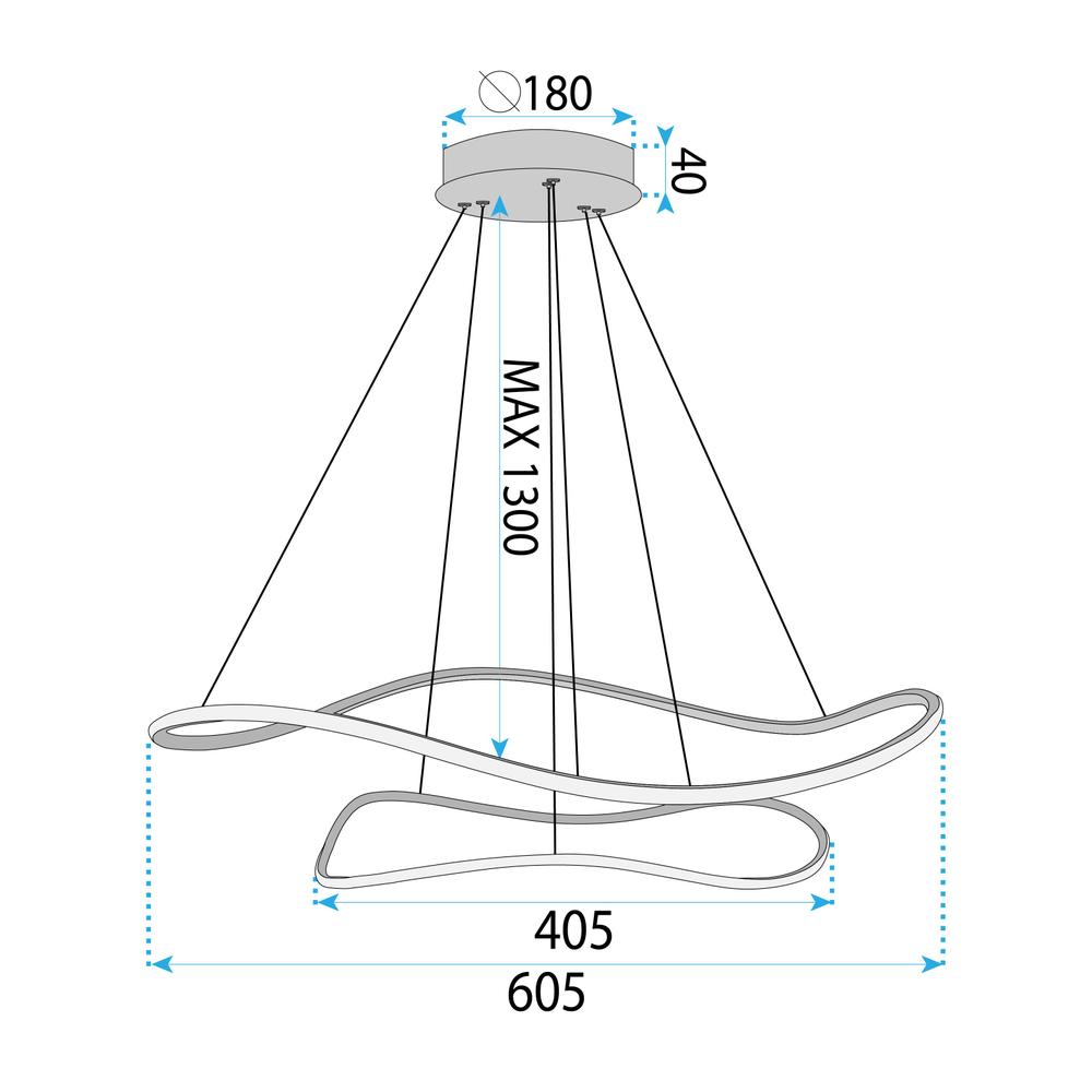 Pendelleuchte LHJ017-CP2 GOLD