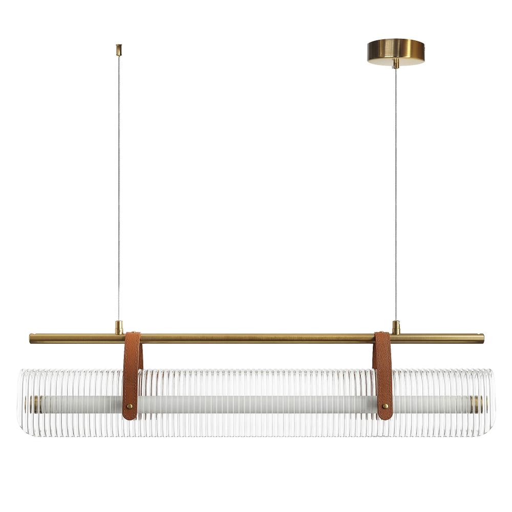 Lampa wisząca LED APP1796-CP Złota Szczotkowana