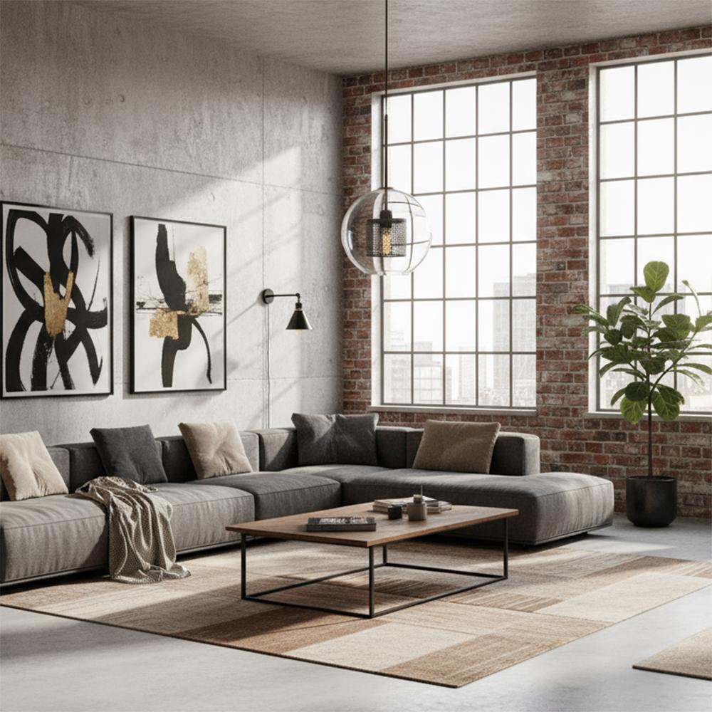 Hängelampe Glas Black Loft APP558-1CP 25cm