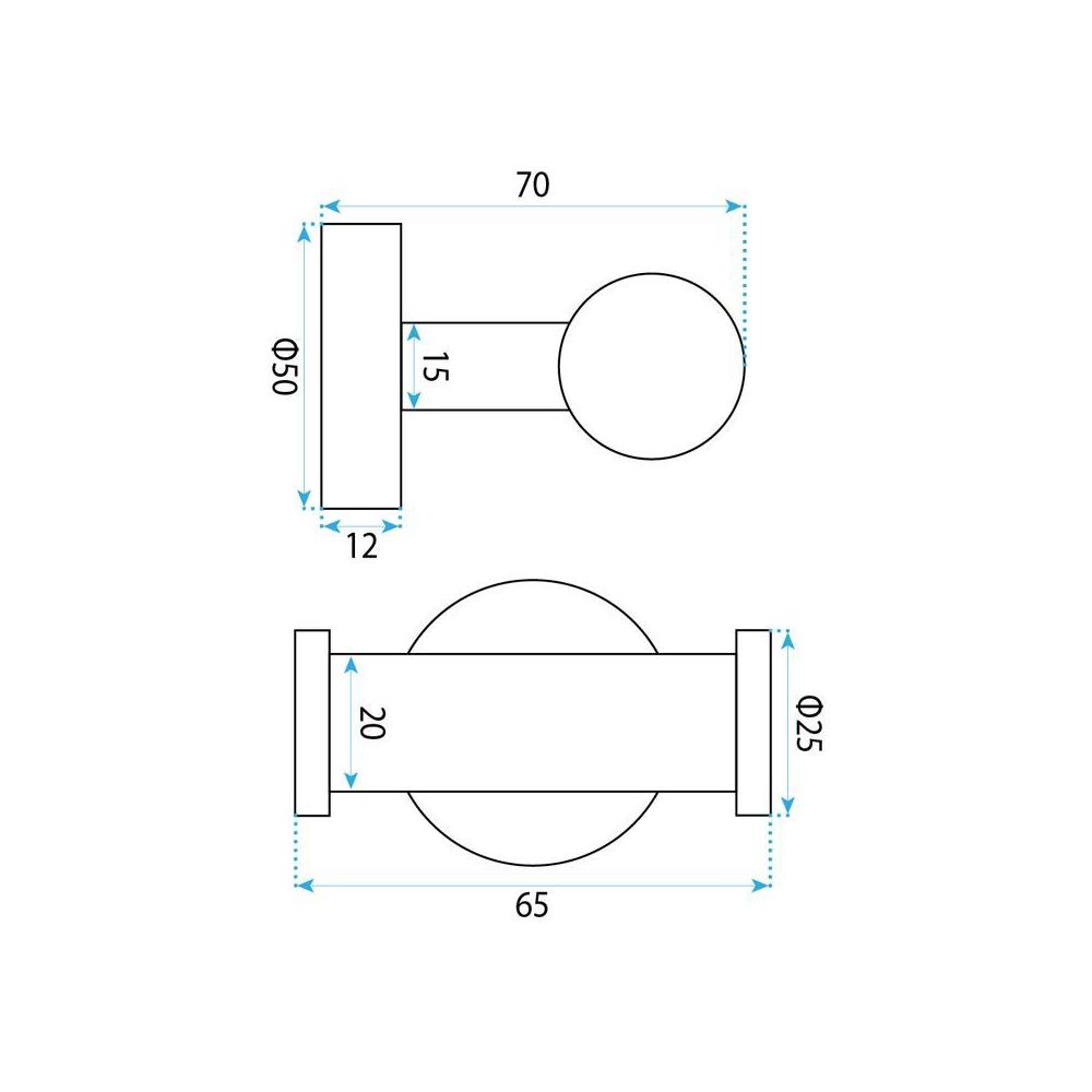 Crochadóir dúbailte 6612 Modern Copper Brush