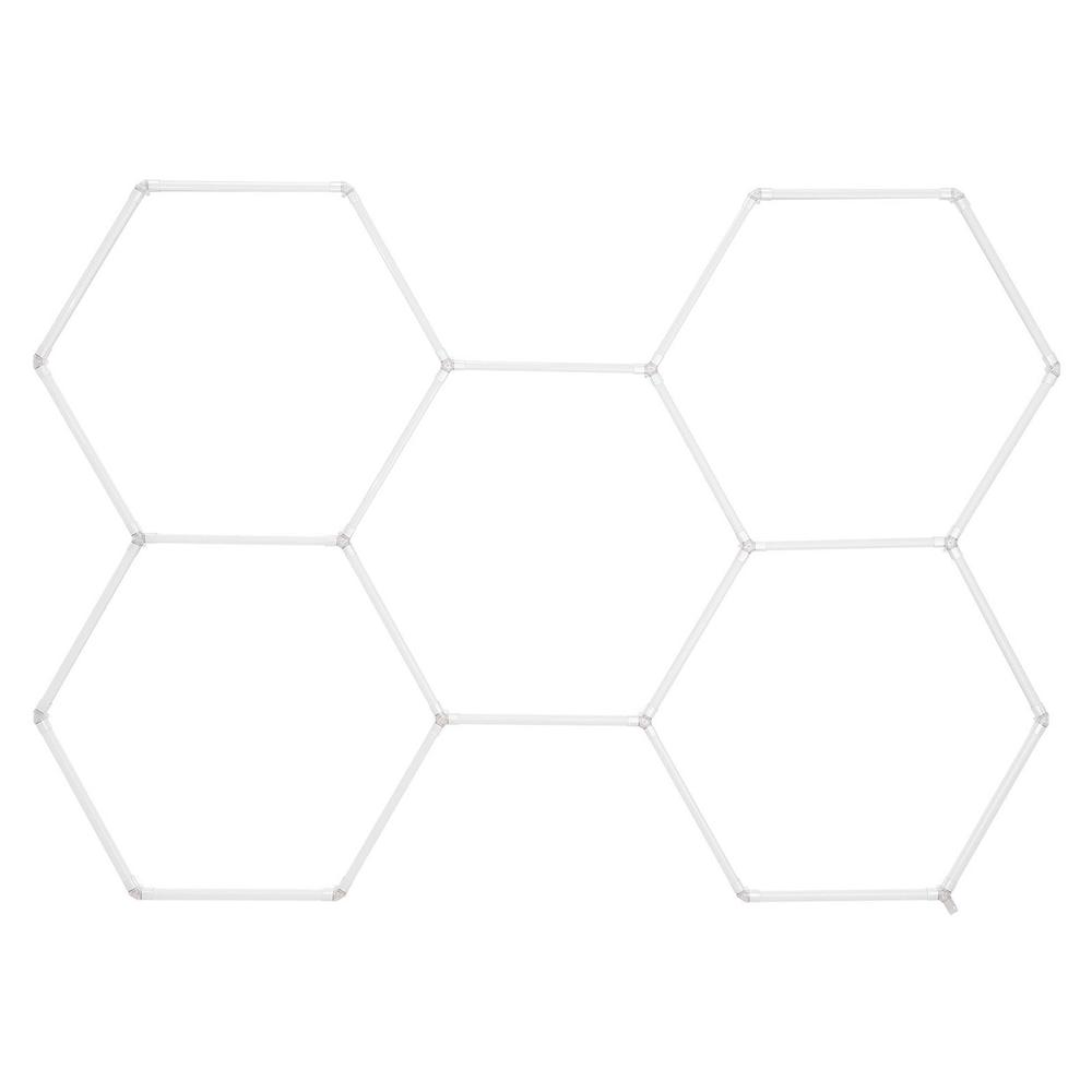 Lampa LED HEXAGON JNH051-H Biała
