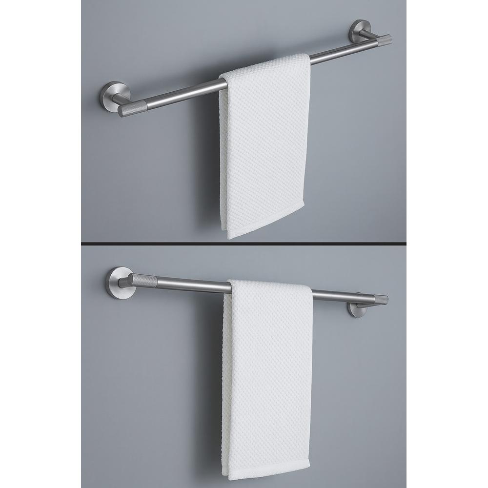 Bathroom hanger 6603 Modern Brush Nickle