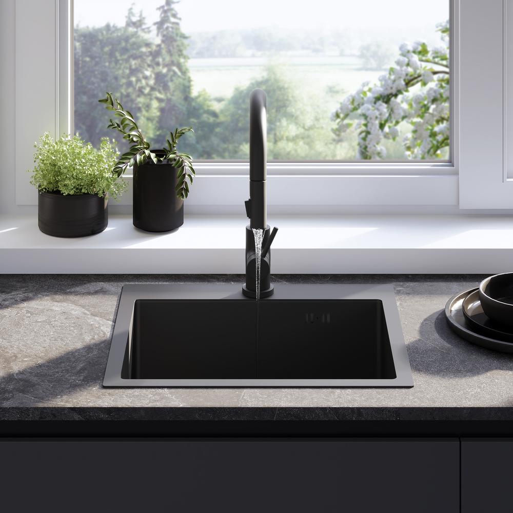 Leo 50 Black musta teräsallas