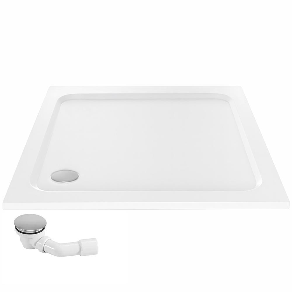 Dušo irklavimo baseinas Rea Belmond White 90x90