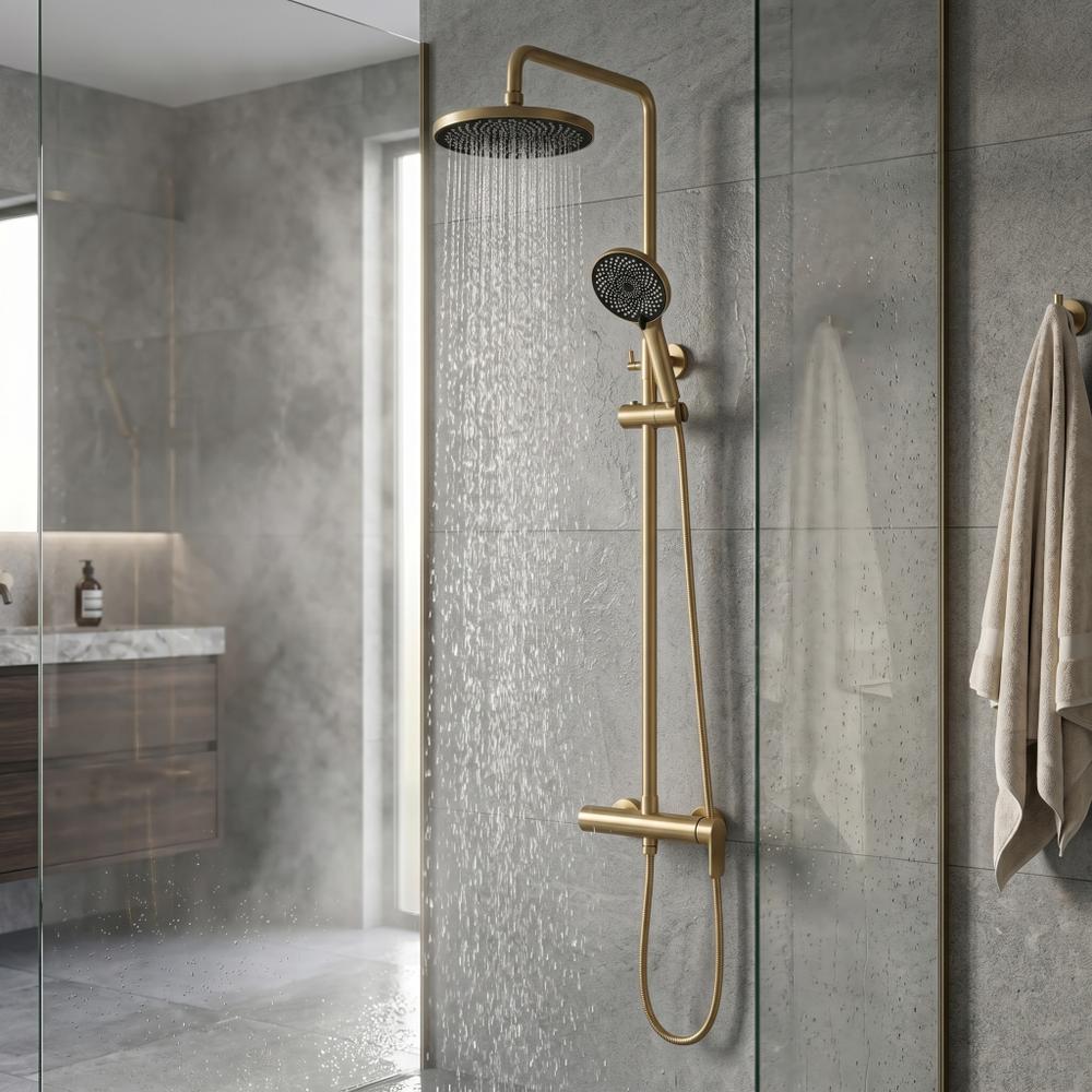 σετ ντους Rea Hunter Brush Gold