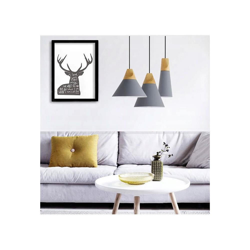 Hängelampe SCANDI B black