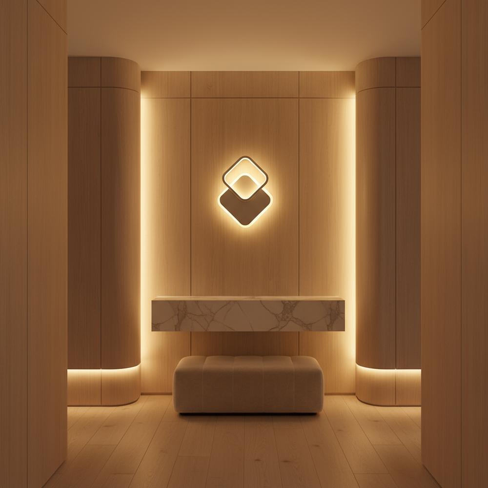 WANDLEUCHTE LED LHJ080-W WHITE