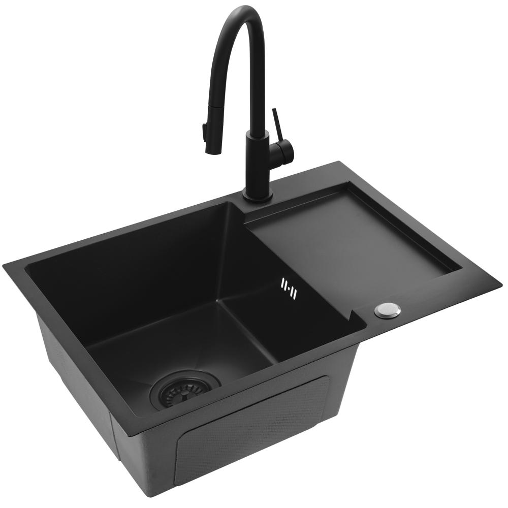 Stainless steel sink Paul Black
