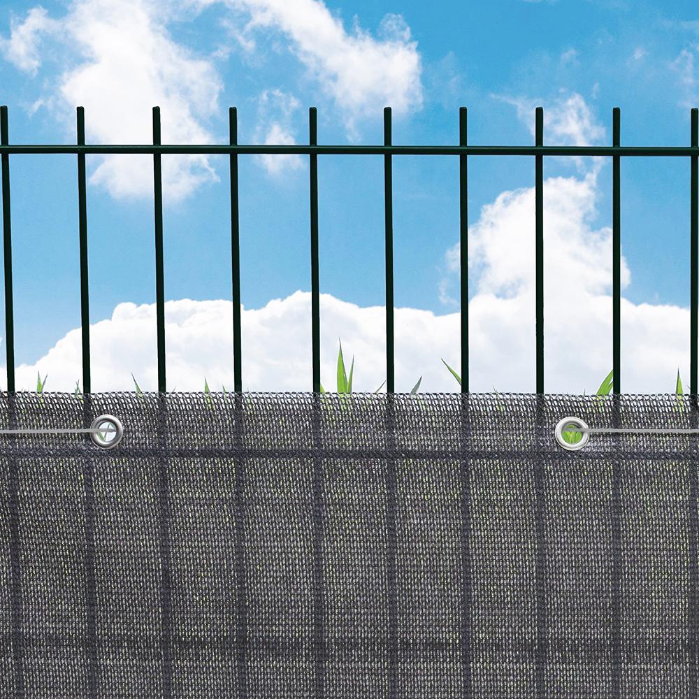 OSŁONA BALKONOWA SZARA 1X6M PE