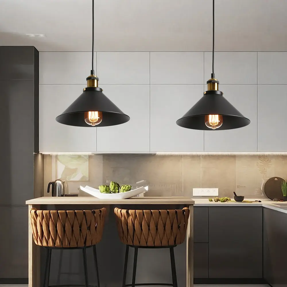 Hängelampe PORTO BLACK