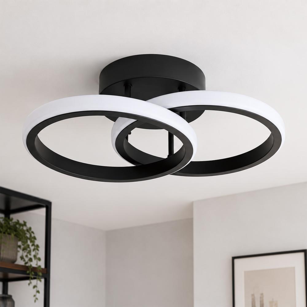 Lampa sufitowa LED LHJ121-C Czarna