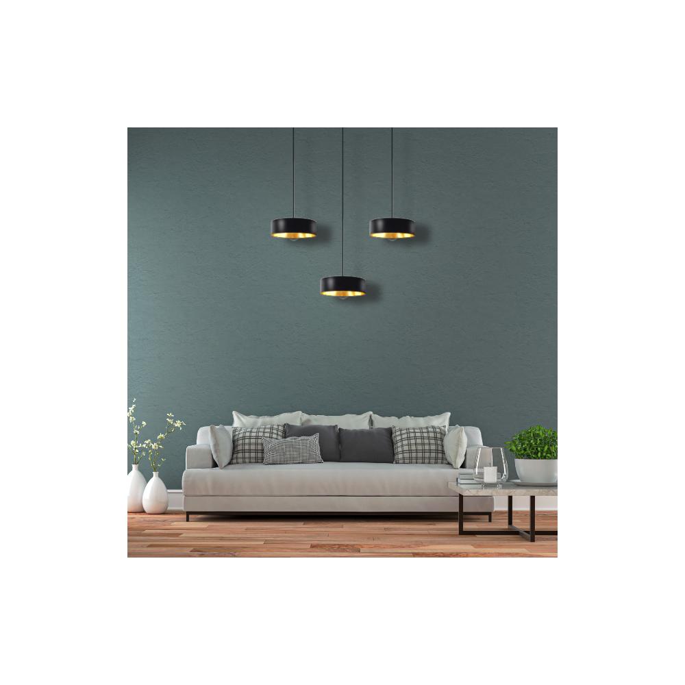 Lampe APP1333-1CP BLACK GOLD