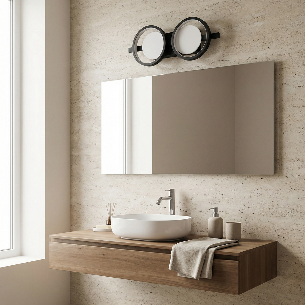 Kinkiet ścienny LED APP1917-W Czarny