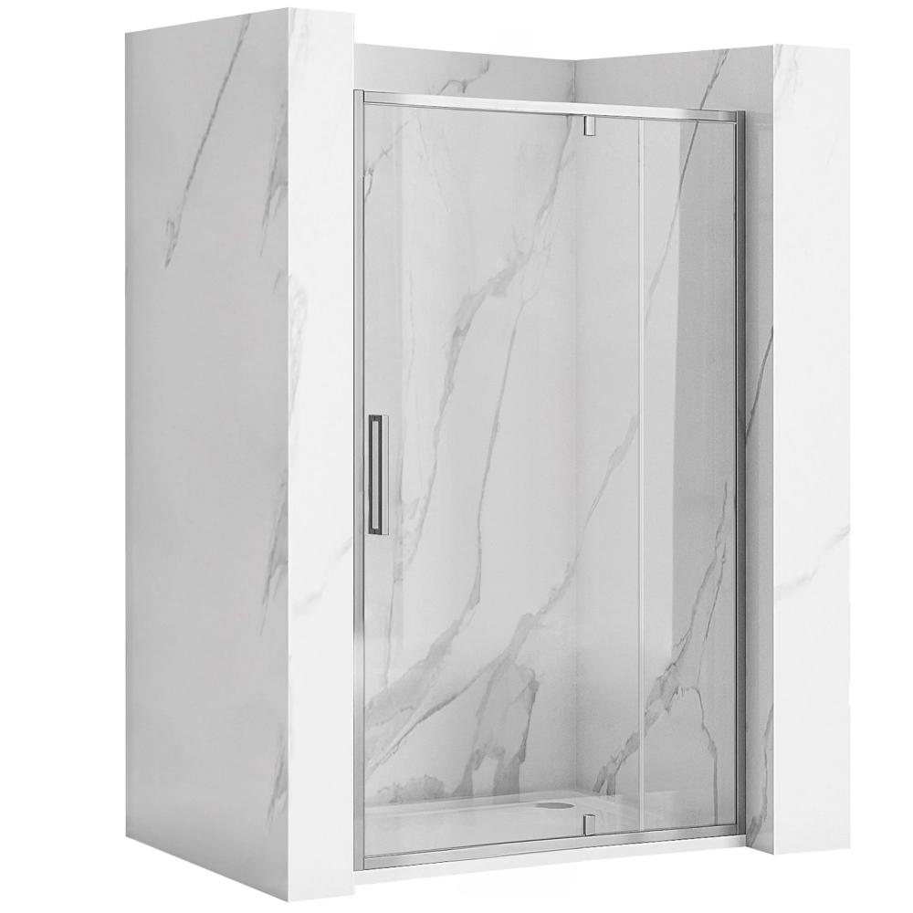 REA Rapid Swing Chrome 120 saranoitu suihkuovi