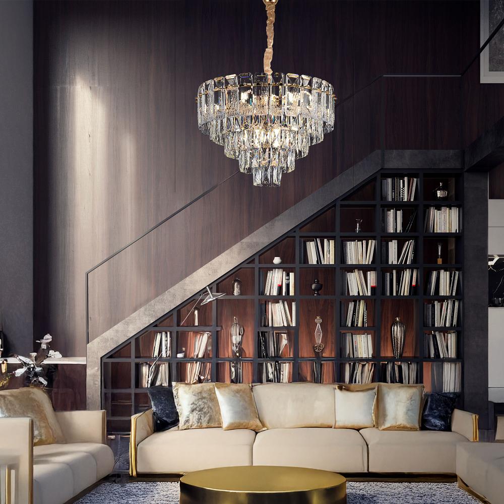 Hängelampe Cristal G056-CP 50cm GOLD