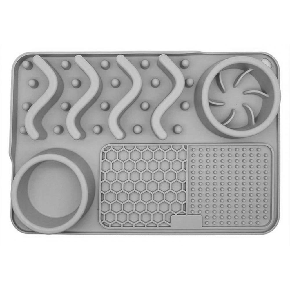 LICK MATA SPOWALNIAJĄCA JEDZENIE SZARA