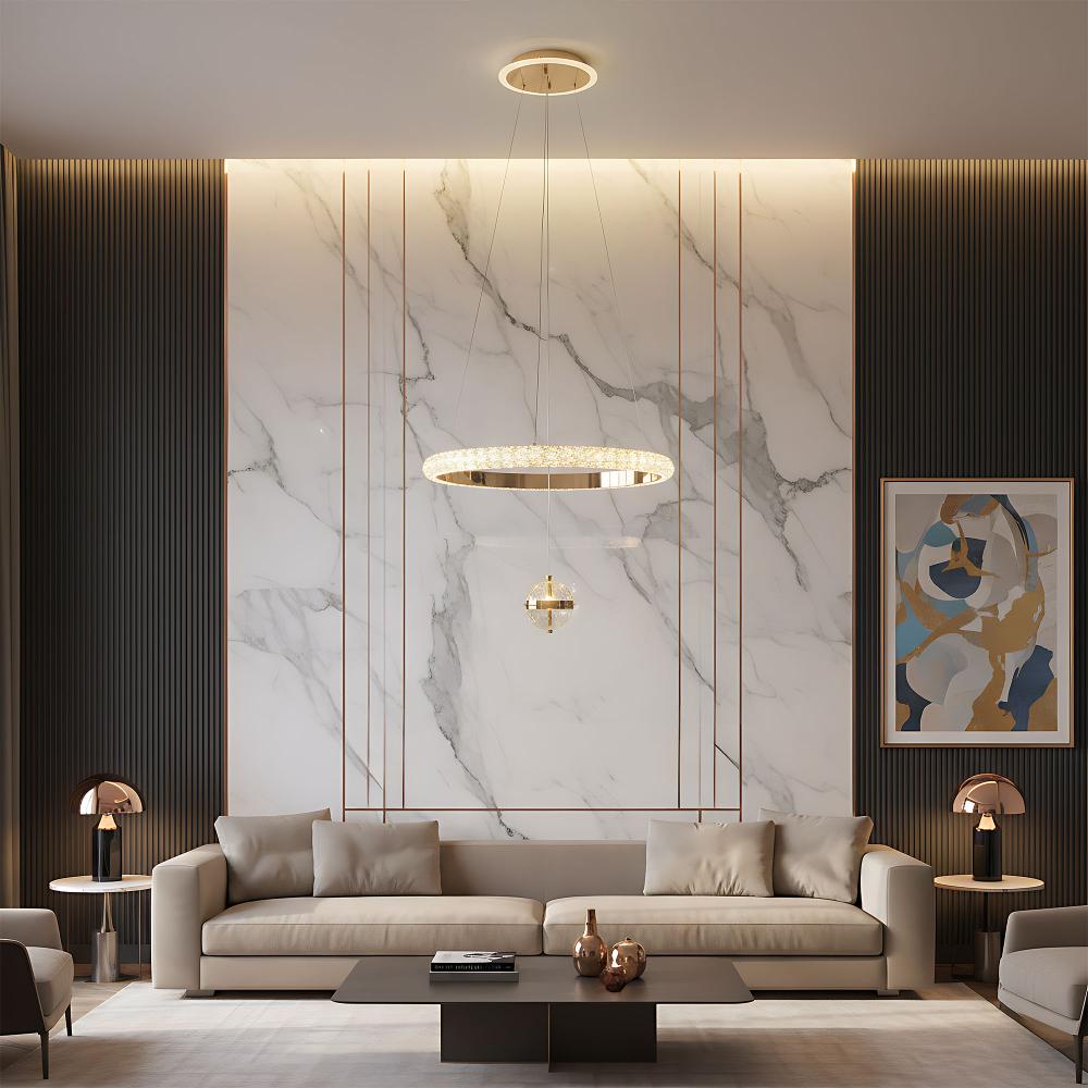 Deckenleuchte G142-CP 50cm GOLD