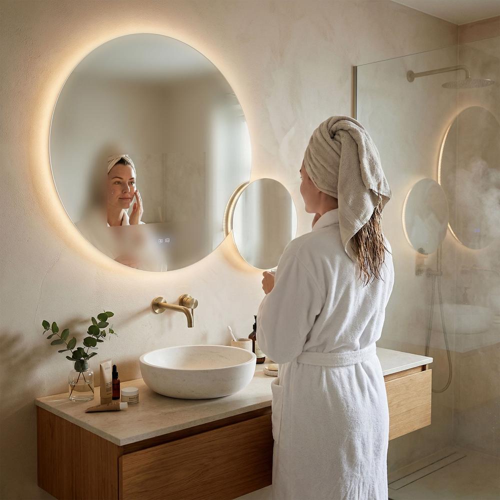 Mirror LED R-8040 80cm + 40cm