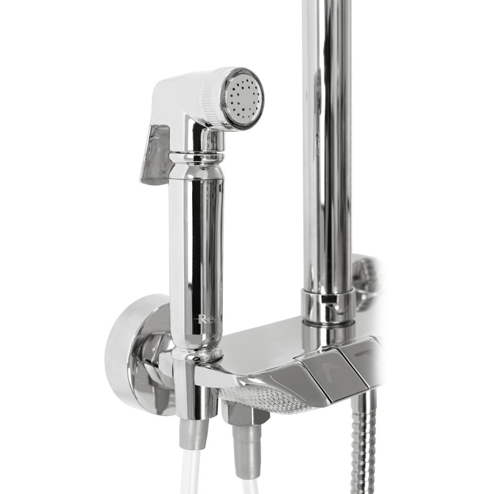 Kit de douche REA MAX chrom