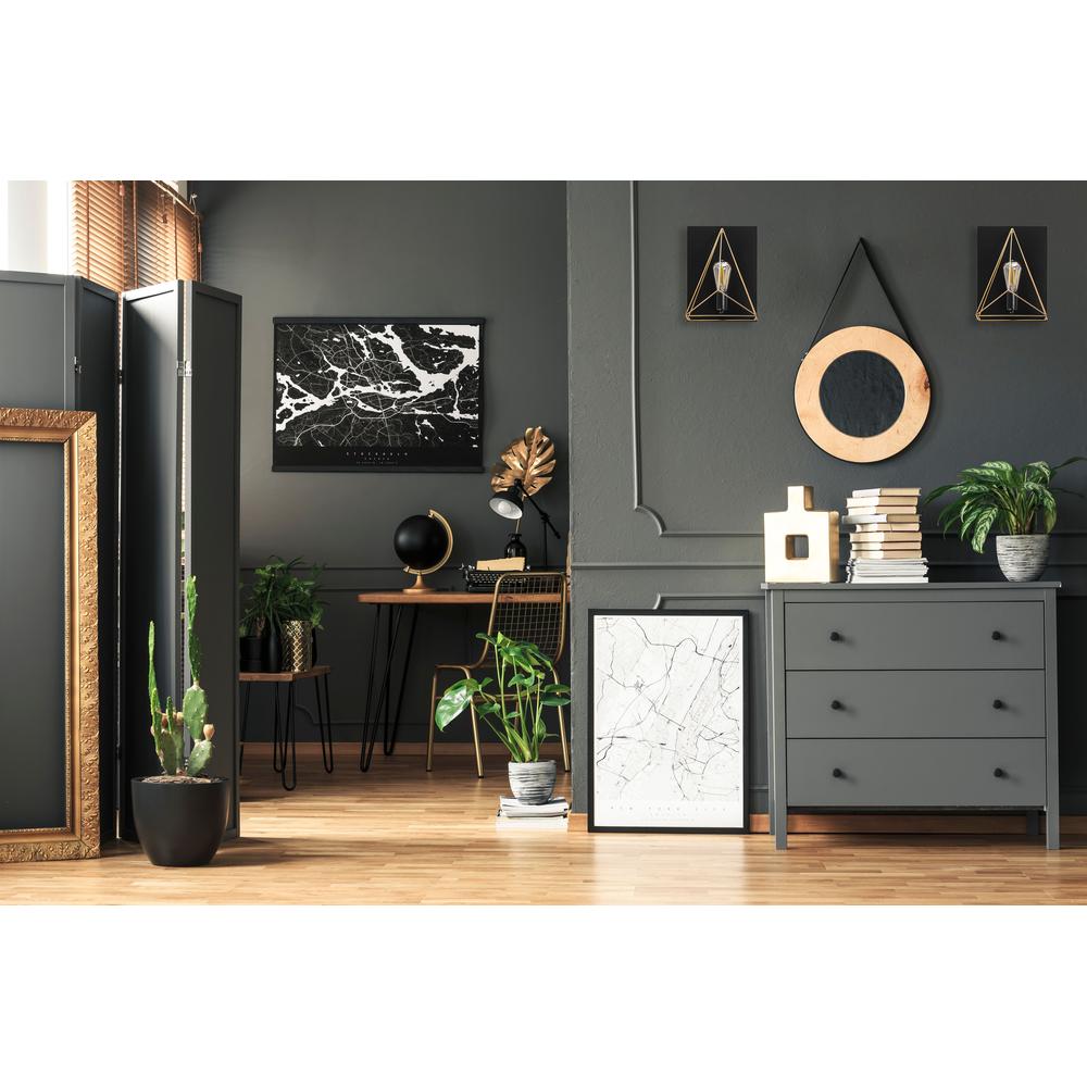 Wandlampe Kugel App1095-1W Black