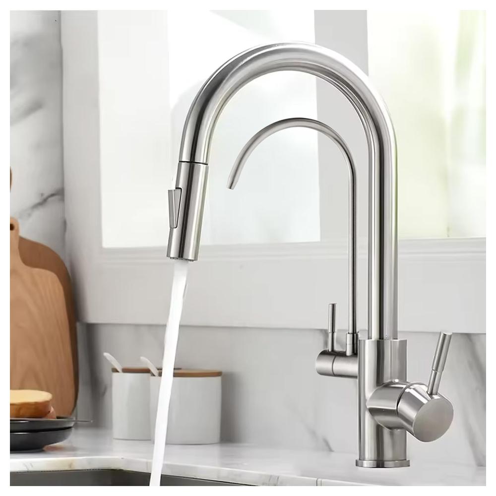 Kitchen faucet Eco Fresh BRUSH NICKEL