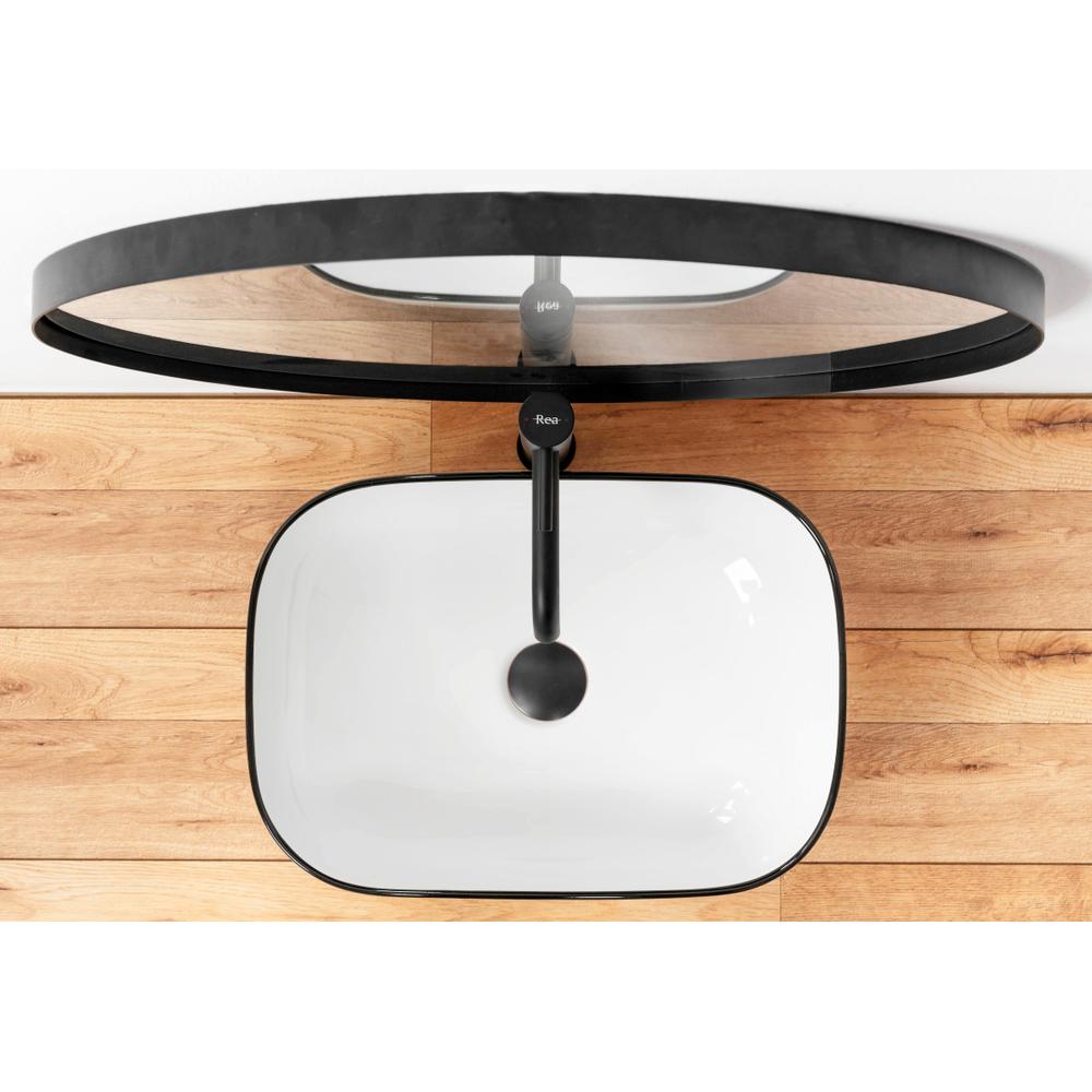 Umywalka nablatowa Rea Marbel