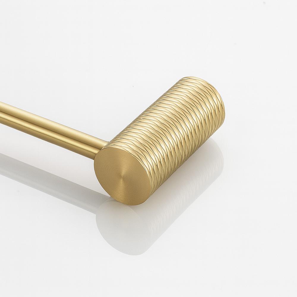 Bathroom hanger 9703 Prism Brush Gold