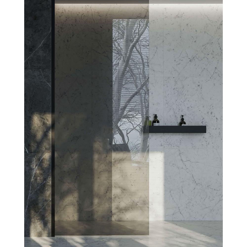 Bathroom shelf SF04 60cm black matt