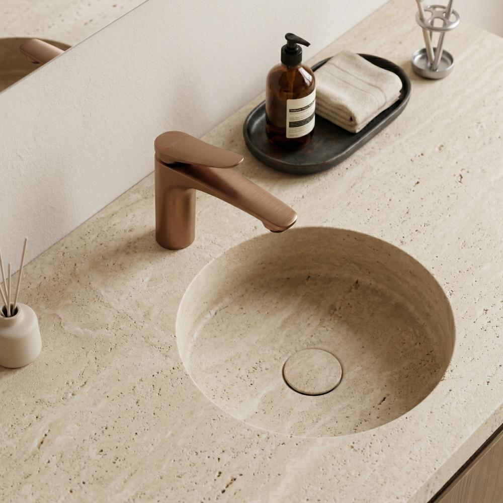 Μπαταρία νιπτήρα REA Vision Copper Brush Low