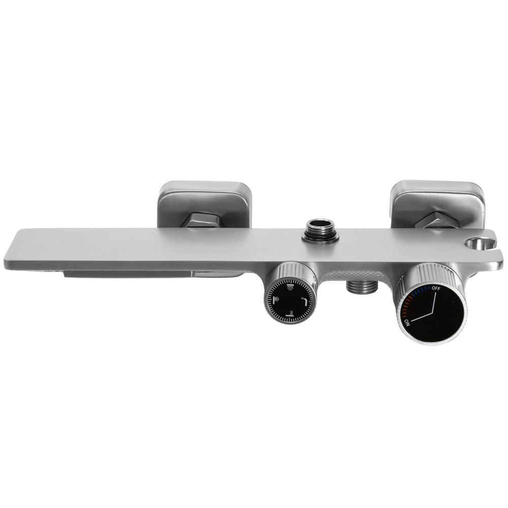 Set doccia REA HELIX  Nickel Brush INOX