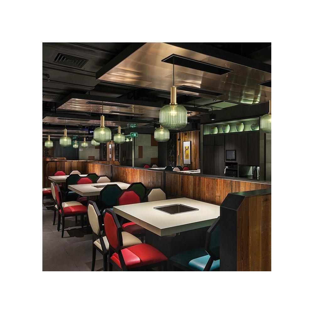 Hängelampe Glas Green APP465-1CP