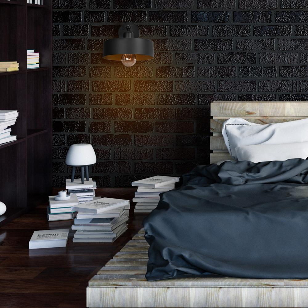 Wandlampe APP1332-1W BLACK GOLD