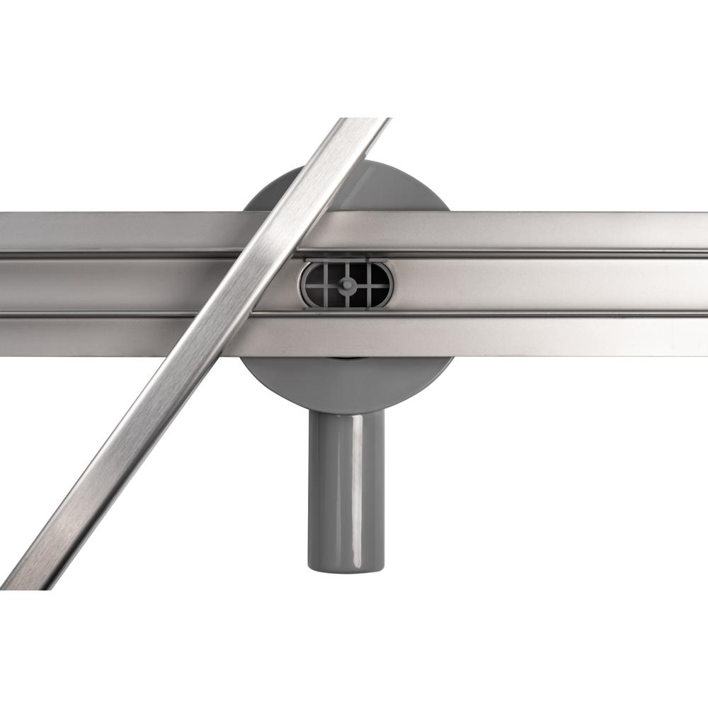 Zuhanylefolyó CALANI ECO360 SLIM CHROME 70