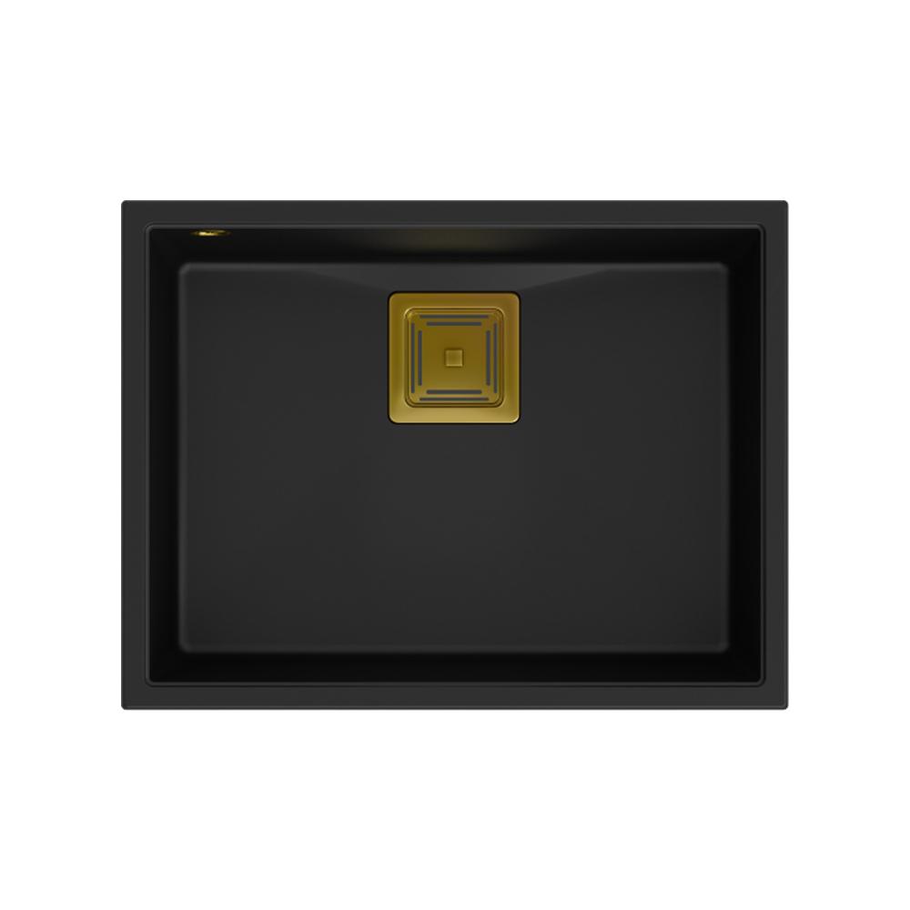 Granite sink DAVID 50 Black